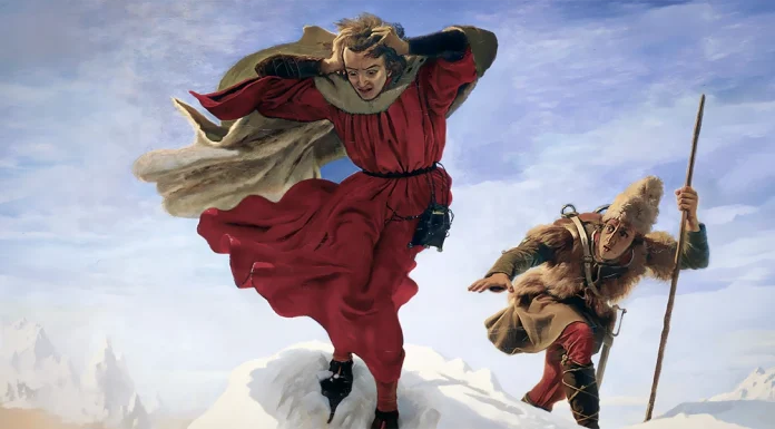 “Sinfonia Manfred in Si minore, Op. 58” di Pëtr Il’ič Čajkovskij “Manfred on the Jungfrau”. Ford Madox Brown
