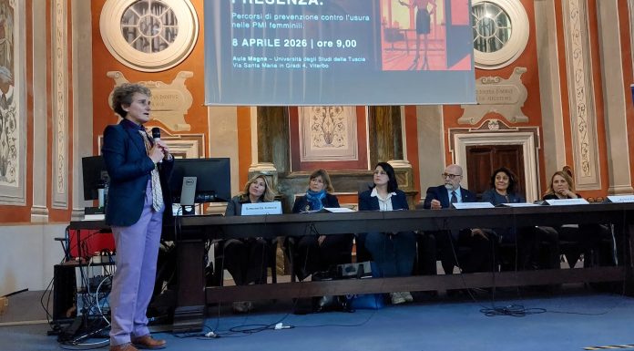 Viterbo – Il Generale Luigi Del Vecchio ha tenuto una Lectio Magistralis all’Università della Tuscia sul tema dell’usura nelle PMI femminili