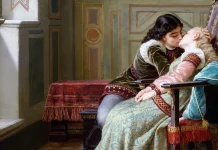 “Il bacio” di Riccardo Zandonai Amos Cassioli, Il bacio, 1875