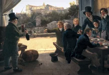 “Il Marchese del Grillo ; Gaetanino” di Raffaello Giovagnoli “Crown Prince Ludwig in the Spanish Wine Tavern in Rome”. Franz Ludwig Catel