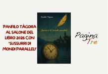 Panfilo Tàgora al Salone del Libro 2026 con “Sussurri di mondi paralleli”