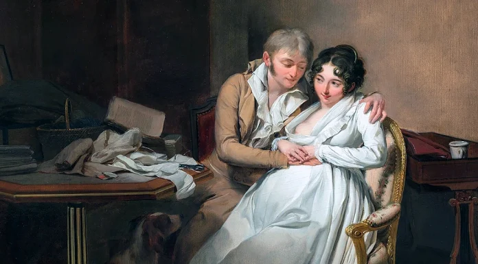 “Nota sulla fecondazione artificiale nella donna” di Paolo Mantegazza Louis-Leopold Boilly – La Tendresse conjugale