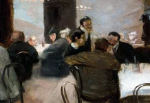 “Gli anni perduti” di Vitaliano Brancati Wilhelm Schneider-Didam. Abends im Kaffeehaus