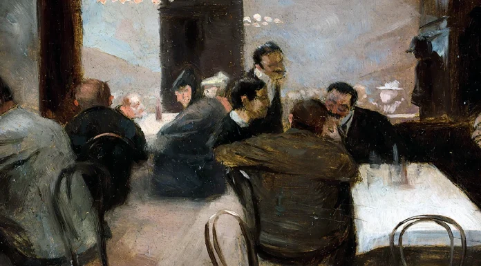 “Gli anni perduti” di Vitaliano Brancati Wilhelm Schneider-Didam. Abends im Kaffeehaus