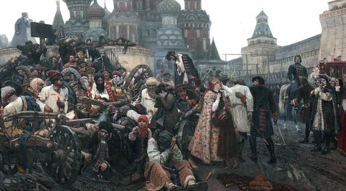 “I demoni” di Fëdor Mihajlovič Dostoevskij Vasily Surikov: Morning of the Execution of the Streltsy