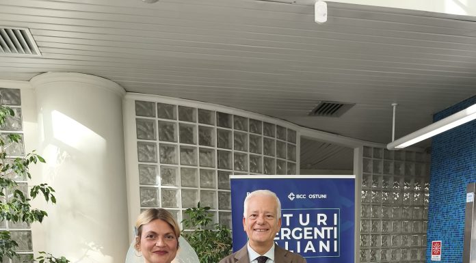 “Futuri Emergenti Italiani”, nella Banca di Credito Cooperativo di Ostuni presentata l’opera “LIMINAL”