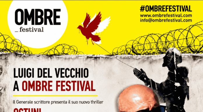 Luigi Del Vecchio torna a Ombre Festival di Viterbo: il Generale scrittore ostunese tra i protagonisti della VII edizione