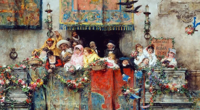 “Roma aneddotica” di Giuseppe Petrai “Il Carnevale di Roma” di Jose Benlliure y Gil