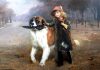 “La stella di Semplicina” di Pierre Perrault Off to School. Charles Burton Barber