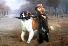 “La stella di Semplicina” di Pierre Perrault Off to School. Charles Burton Barber