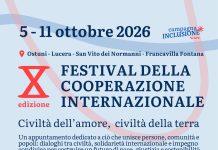 Festival della Cooperazione Internazionale 2026, prende forma la decima edizione: Al centro “Civiltà dell’amore, civiltà della terra”