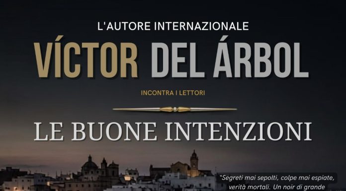 Il grande noir europeo fa tappa a Ostuni con Víctor del Árbol e «Le buone intenzioni»