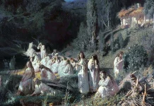 “Rusalka” di Aleksandr Sergeevič Dargomyžskij Ivan Kramskoi, Rusalki (“The Mermaids”), 1871