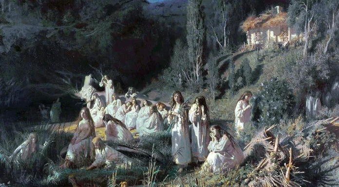 “Rusalka” di Aleksandr Sergeevič Dargomyžskij Ivan Kramskoi, Rusalki (“The Mermaids”), 1871