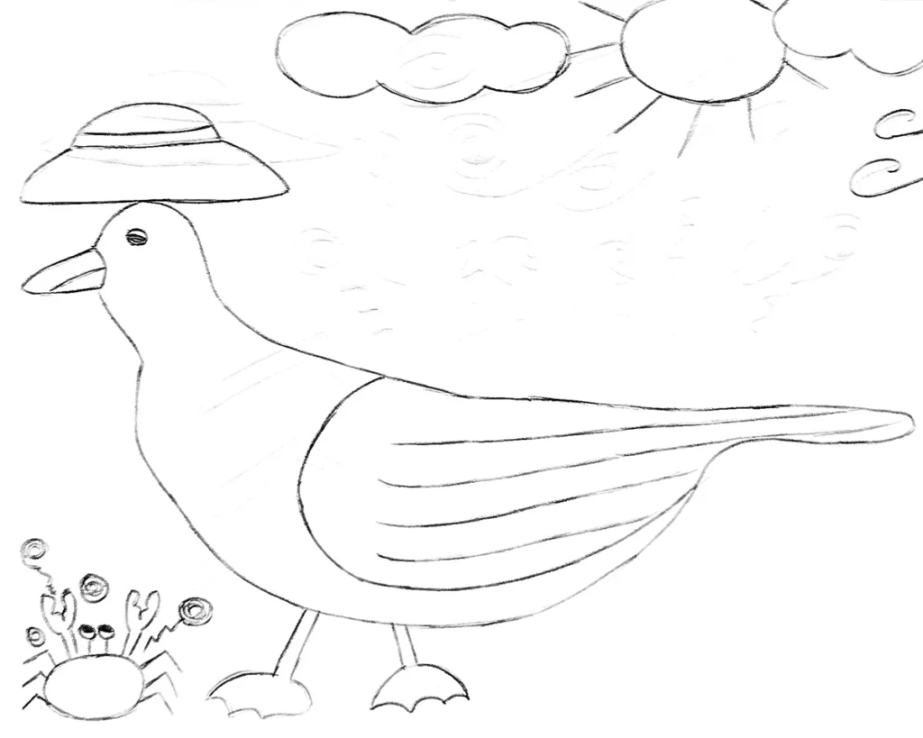 Il granchietto Camillo e il cappello volante